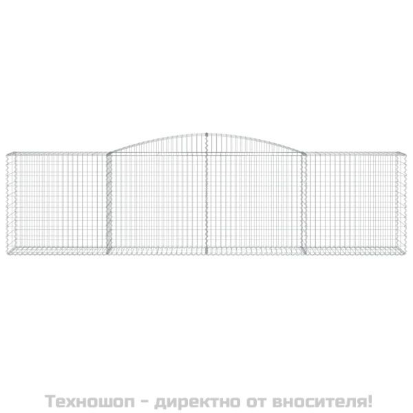 Габионни кошници арка 20 бр 400x50x100/120см поцинковано желязо
