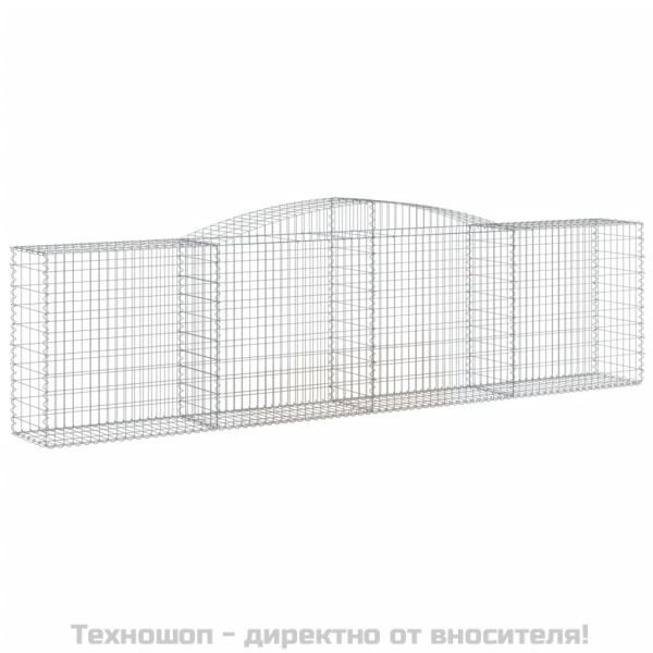 Габионни кошници арка 10 бр 400x50x100/120см поцинковано желязо