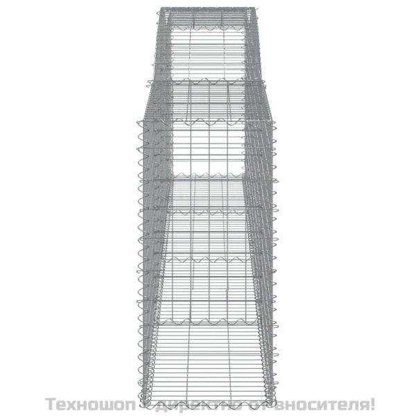Габионни кошници арка 10 бр 400x50x100/120см поцинковано желязо