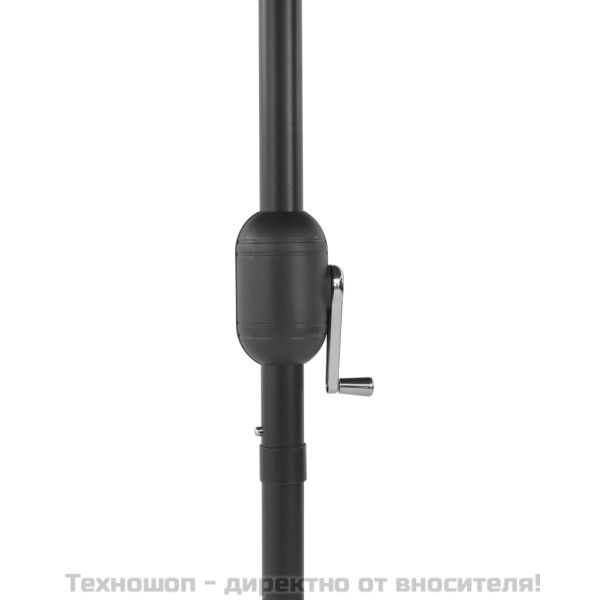 Градински чадър с алуминиев прът, 270 см, антрацит