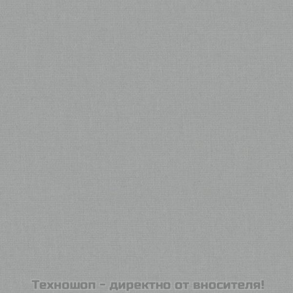 Бебешко легло с матрак, светлосив, ленен плат