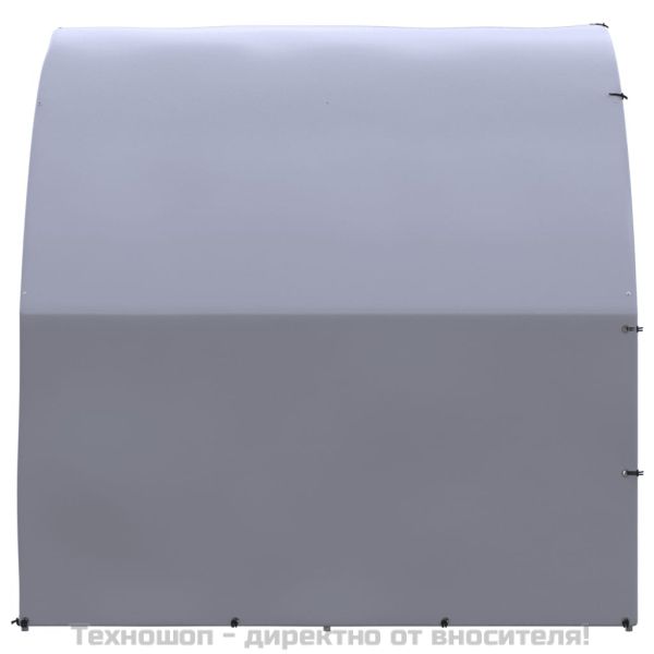 Птичарник на открито, 3x10x2 м, поцинкована стомана