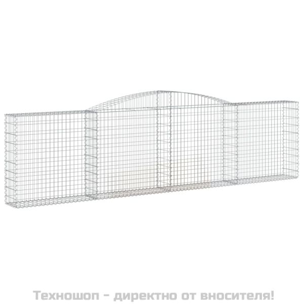 Габионни кошници арка 25 бр 400x30x100/120см поцинковано желязо