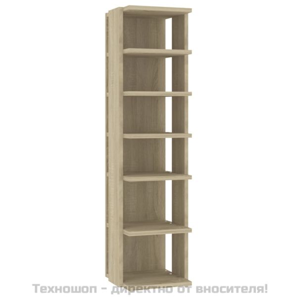 Шкафове за обувки, 2 бр, дъб сонома, 27,5x27x102 см