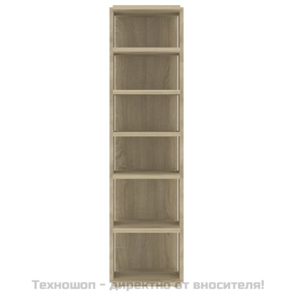 Шкафове за обувки, 2 бр, дъб сонома, 27,5x27x102 см