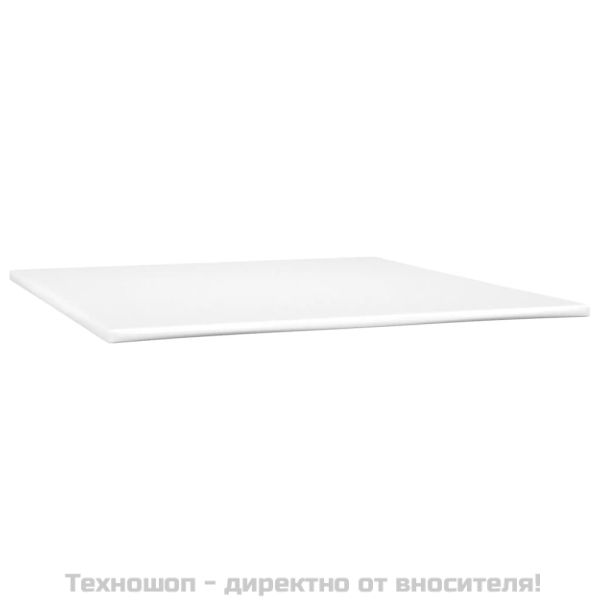 Боксспринг легло с матрак, светлосиво, 160x200 см, плат