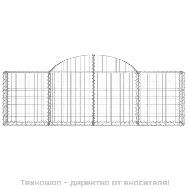 Габионни кошници арка 13 бр 200x30x60/80 см поцинковано желязо