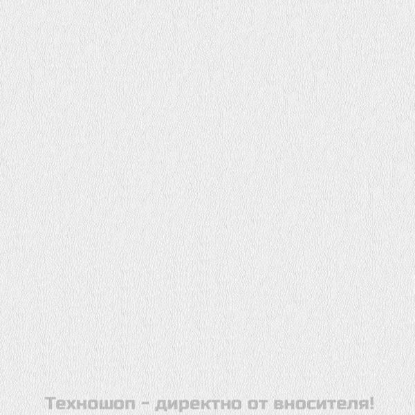 Въртящи се трапезни столове, 4 бр, бели, изкуствена кожа