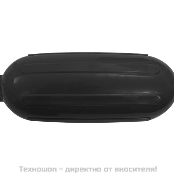 Броня за лодка 4 бр черна 41x11,5 см PVC