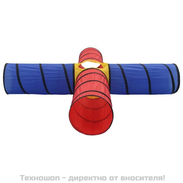 Детски тунел за игра с 250 многоцветни топки