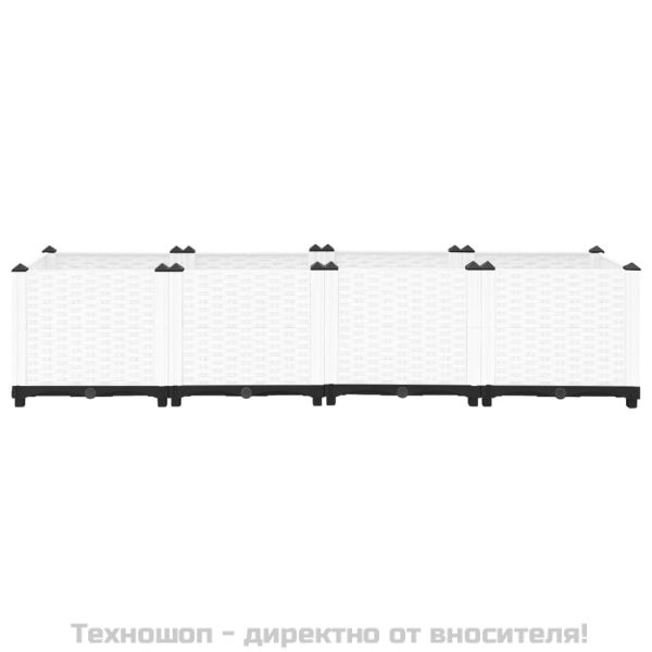 Повдигната леха, 160x40x38 см, полипропилен