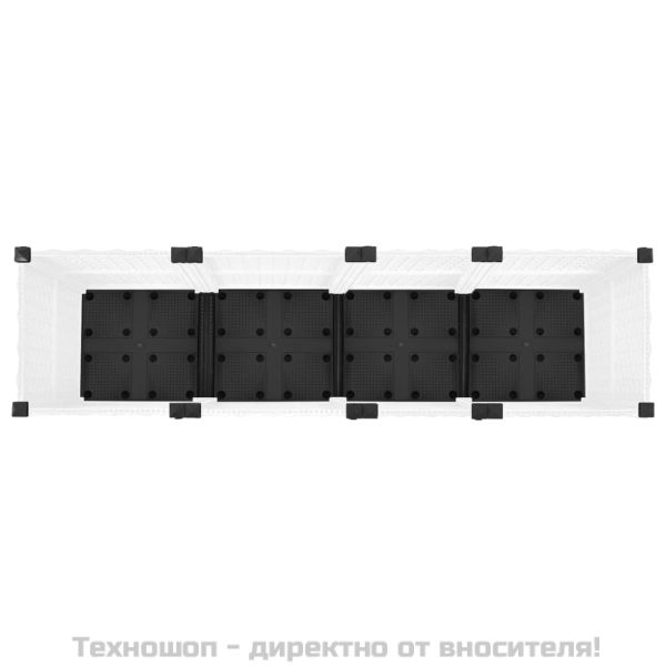 Повдигната леха, 160x40x38 см, полипропилен