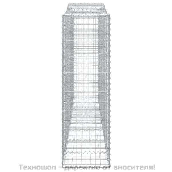 Габионни кошници арка 6 бр 400x50x160/180 см поцинковано желязо