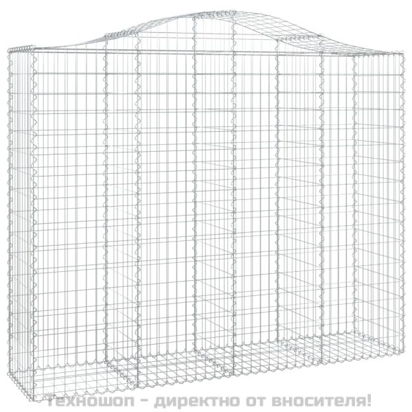 Габионни кошници арка 10 бр 200x50x160/180см поцинковано желязо