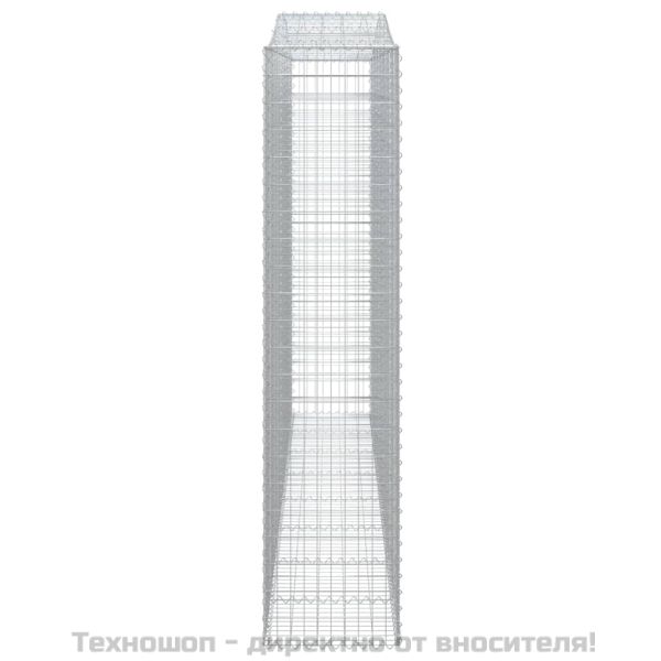 Габионни кошници арка 5 бр 400x50x220/240 см поцинковано желязо