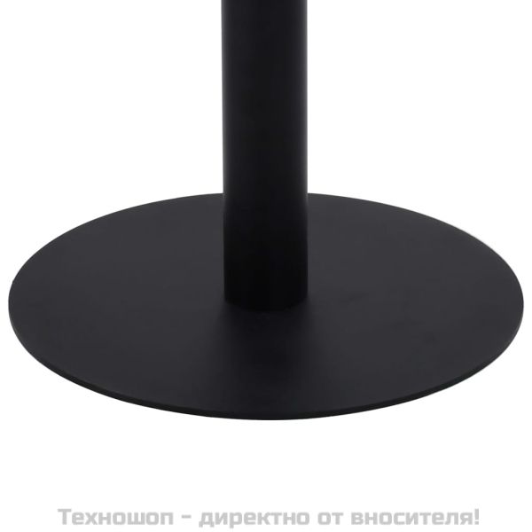 Бистро маса, светлокафява, 80 см, МДФ