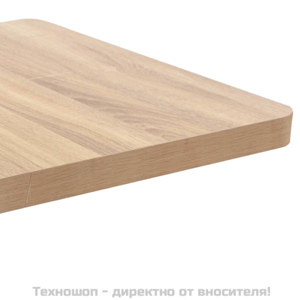 Бистро маса, светлокафява, 60x60 см, МДФ