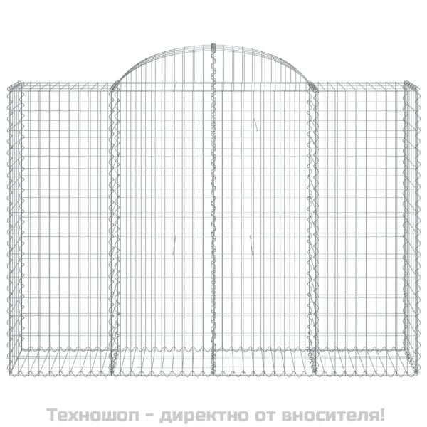Габионни кошници арка 10 бр 200x50x140/160см поцинковано желязо