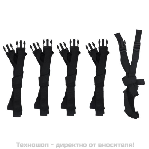 Покривало за лодка, сиво, 440x180x40 см