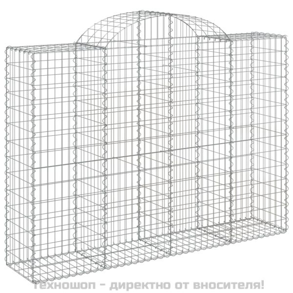 Габионни кошници арка 25 бр 200x50x140/160см поцинковано желязо