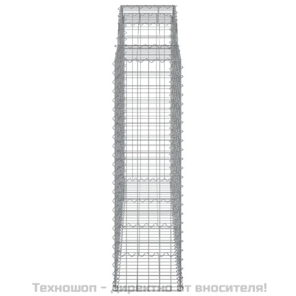 Габионни кошници арка 25 бр 200x50x140/160см поцинковано желязо