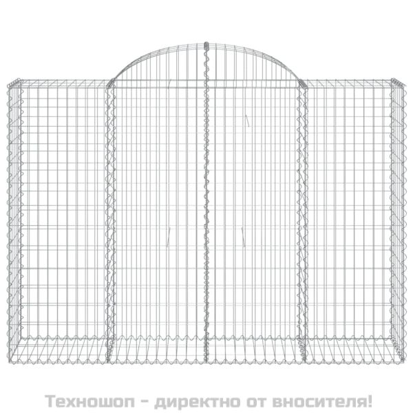 Габионни кошници арка 20 бр 200x50x140/160см поцинковано желязо