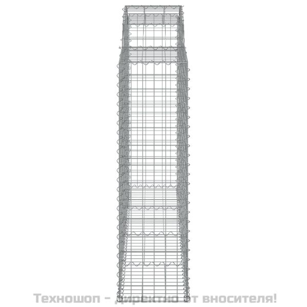 Габионни кошници арка 15 бр 200x50x140/160см поцинковано желязо