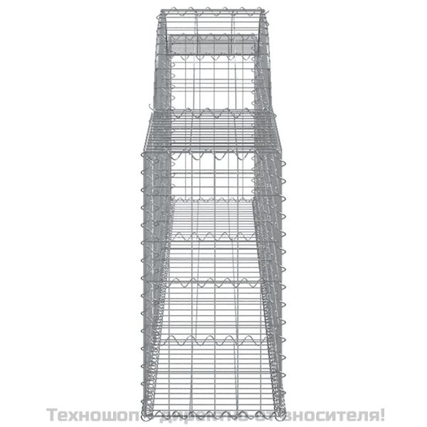 Габионни кошници арка 4 бр 300x30x60/80 см поцинковано желязо