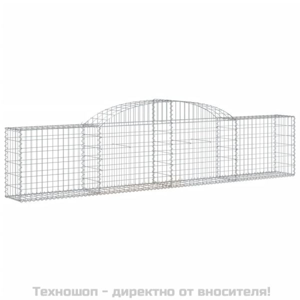 Габионни кошници арка 15 бр 300x30x60/80 см поцинковано желязо