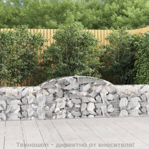 Габионни кошници арка 13 бр 300x30x60/80 см поцинковано желязо