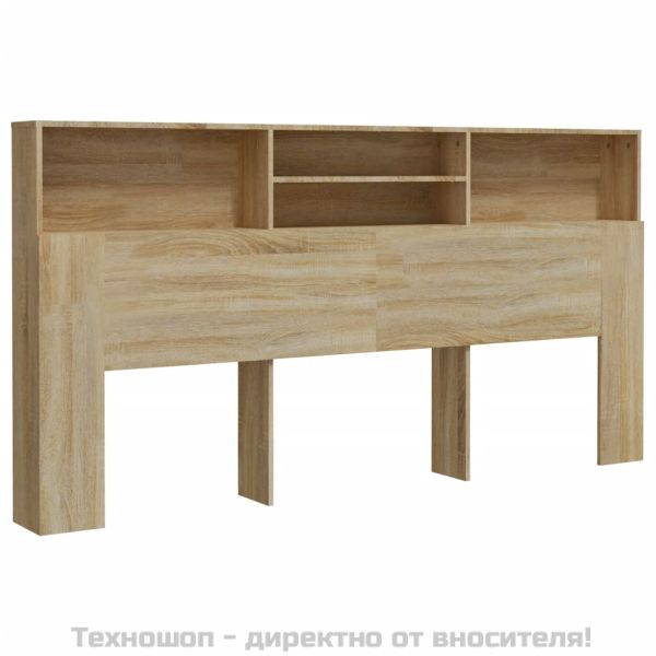 Табла за легло тип шкаф, дъб сонома, 200x19x103,5 см