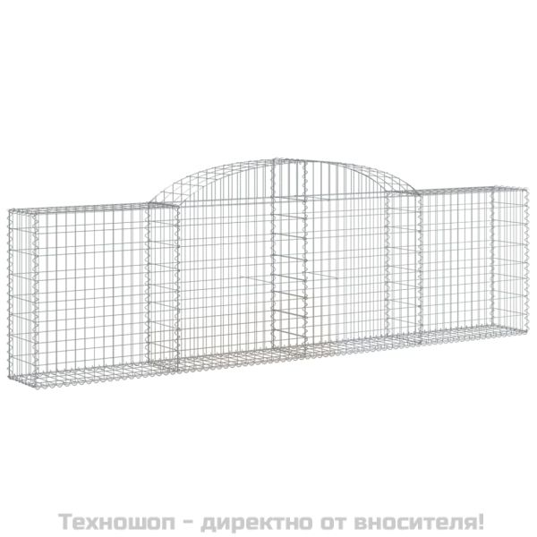 Габионни кошници арка 20 бр 300x30x80/100 см поцинковано желязо
