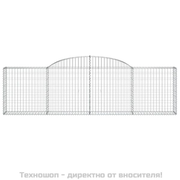 Габионни кошници арка 20 бр 300x30x80/100 см поцинковано желязо