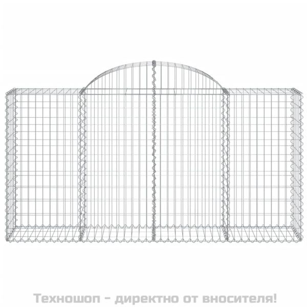 Габионни кошници арка 30 бр 200x50x100/120см поцинковано желязо