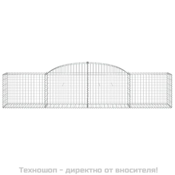 Габионни кошници арка 8 бр 300x50x60/80 см поцинковано желязо