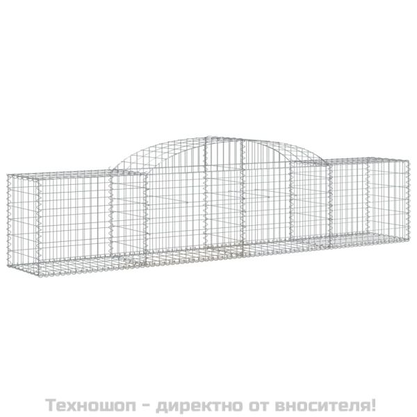 Габионни кошници арка 12 бр 300x50x60/80 см поцинковано желязо