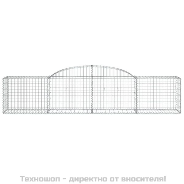 Габионни кошници арка 12 бр 300x50x60/80 см поцинковано желязо
