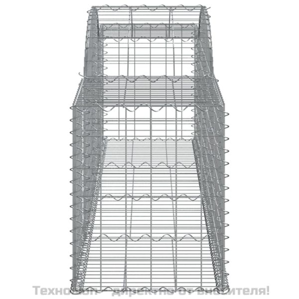 Габионни кошници арка 30 бр 300x50x60/80 см поцинковано желязо