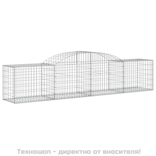Габионни кошници арка 25 бр 300x50x60/80 см поцинковано желязо