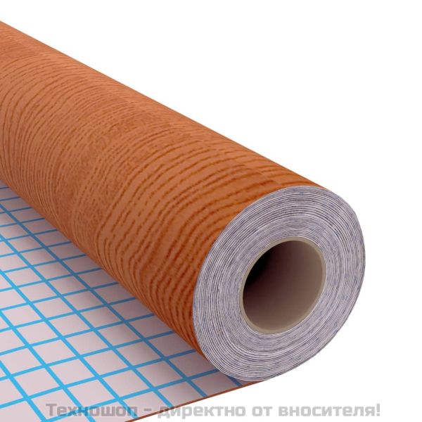 Самозалепващо фолио за мебели 2 бр светъл дъб 500х90 см PVC