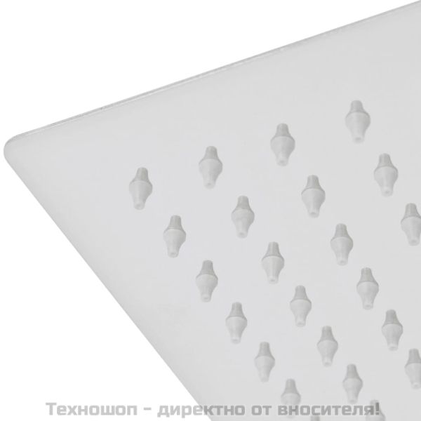 Душ пити от неръждаема стомана, 2 бр, 20x30 cм