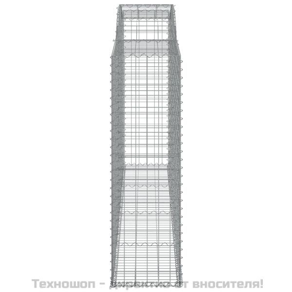 Габионни кошници арка 7 бр 300x50x160/180 см поцинковано желязо