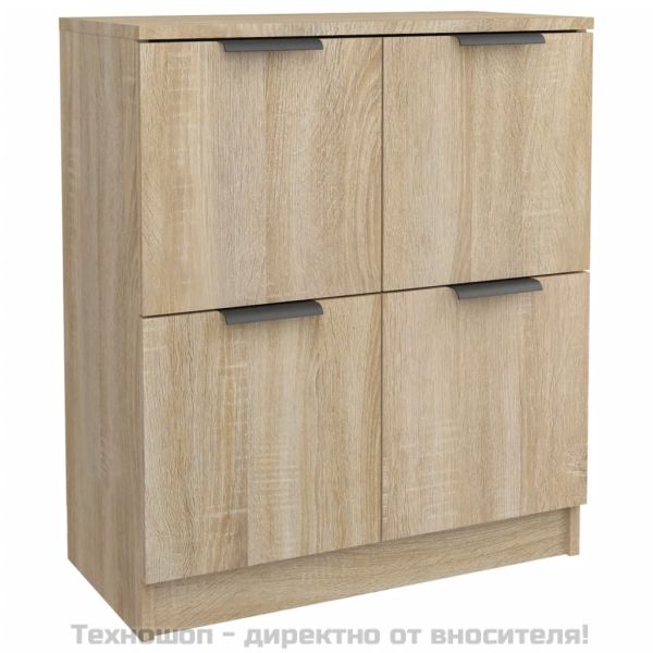 Сайдборд, сонома дъб, 60x30x70 см, инженерно дърво