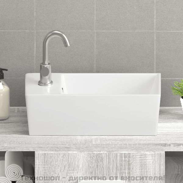 Мивка бяла 48x25x15 см керамика