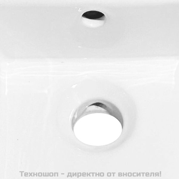 Мивка бяла 48x25x15 см керамика