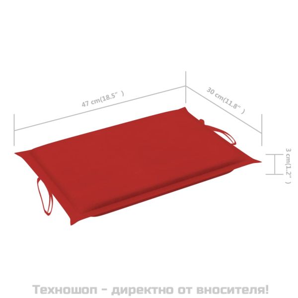 Шезлонг с възглавница, сив, масивно акациево дърво