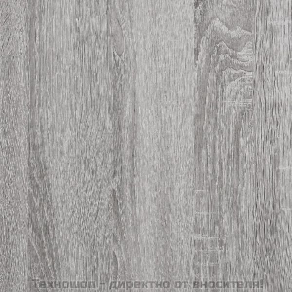 ТВ шкафове със стенен монтаж, 3 бр, сив сонома, 57x34,5x40 см