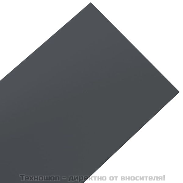 Градински кантове, 3 бр, сиви, 10 м, 20 см, полиетилен