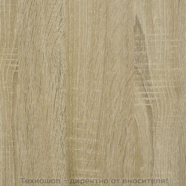 Бюро с рафтове, сонома дъб, 102x45x148 см, инженерно дърво