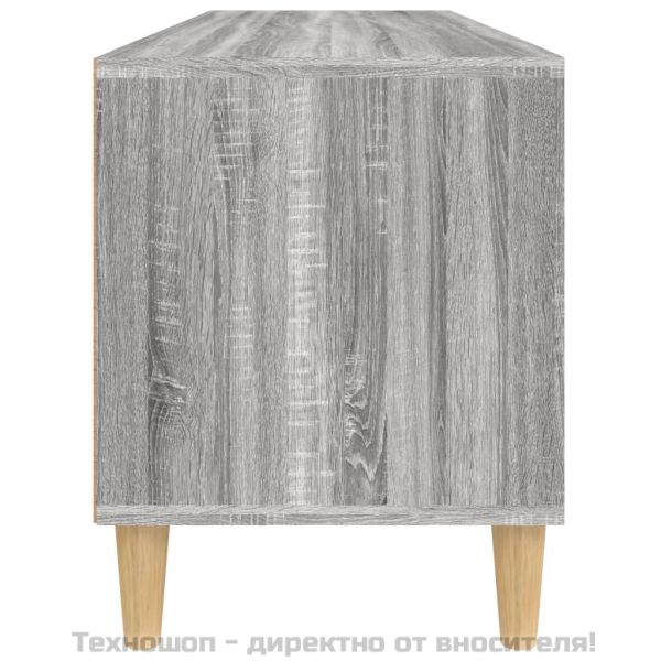 ТB шкаф, сив сонома, 100x34,5x44,5 см, инженерно дърво